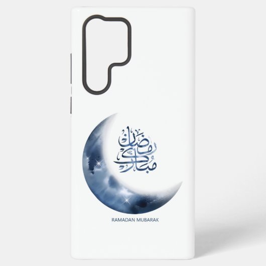 アラビア書道のラマダン・ムバラクرمضان مبارك SAMSUNG GALAXYケース (裏面)