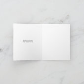 アラビア書道の感謝شكر サンキューカード (内部)