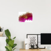 アラビア書道の預言者ムハンマド（見た） ポスター (ホームオフィス)