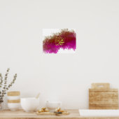 アラビア書道の預言者ムハンマド（見た） ポスター (キッチン)