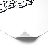 アラビア書道イスラム美術 - イスラムの保護 フォトプリント            (角)