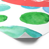 アラビア書道キッズルームKalima ポスター (角)