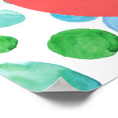 アラビア書道キッズルームRabbi Zidni Ilma ポスター (角)