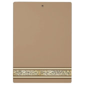 アラビア書道パターン クリップボード (裏面)