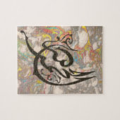 アラビア書道ラマダーンのイスラム教のパズル ジグソーパズル (横)