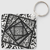 アラビア書道3D キーホルダー (裏面)