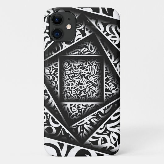 アラビア書道3D Case-Mate iPhoneケース (裏面)