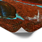 アラビア書道Loh E Qurani ポスター (角)