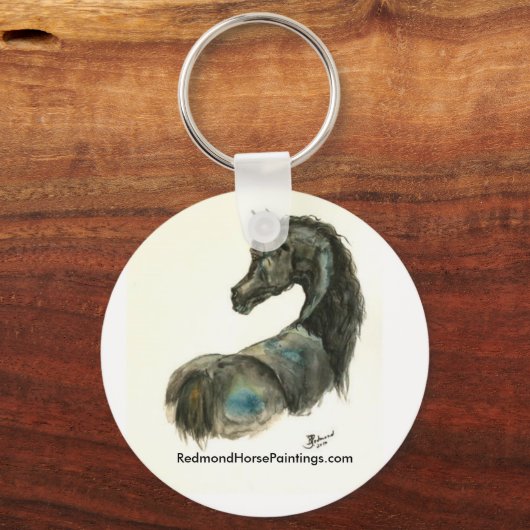 アラビア水カラーキーチェーン キーホルダー (正面)