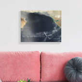 アラビア海の上の波の雲 キャンバスプリント (インサイチュ (リビング))