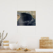 アラビア海の上の波の雲 ポスター (キッチン)