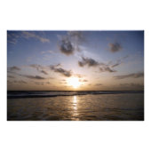 アラビア海の夕日 フォトプリント (正面)