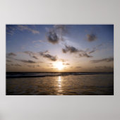 アラビア海の夕日 ポスター (正面)