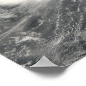 アラビア海の熱帯低気圧帯ゴヌ ポスター (角)