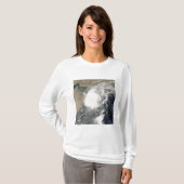 アラビア海の熱帯低気圧帯ゴヌ Tシャツ (正面フル)