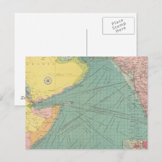 アラビア海 ポストカード (正面/裏面)