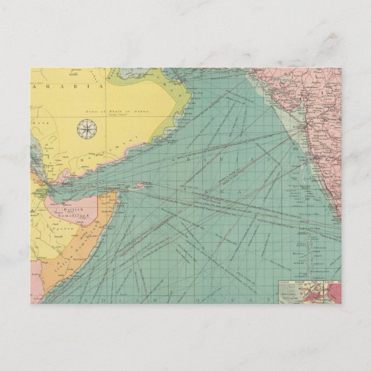 アラビア海 ポストカード (正面)