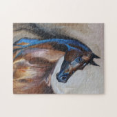 アラビア絵を描馬 ジグソーパズル (横)