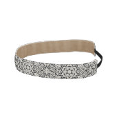 アラビア花パターン アスレチックヘッドバンド (右)