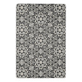 アラビア花パターン ミニクリップボード (裏面)