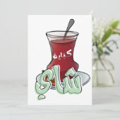 アラビア茶コップポットミーム 招待状 (スタンド正面)