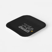 アラビア語でサバーとサラーのコンボ ペーパープレート (傾斜あり)