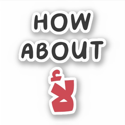 アラビア語でNoについて,アラビアおもしろい語引用文 シール (正面)