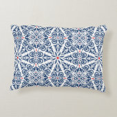 アラビア語のシームレスなパターン。カラフルの背景(ar) アクセントクッション (裏面)