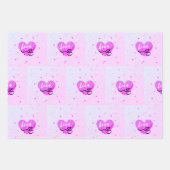 アラビア語のハビを愛する ラッピングペーパーシート (正面3)