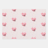 アラビア語のハビを愛する ラッピングペーパーシート (正面)