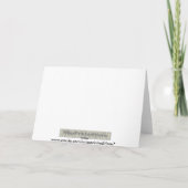 アラビア語のラマダーンKareem カード (裏面)