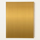 アラビア語の名前と文字の円دائرة حروف عربية プランナー手帳 (裏面)