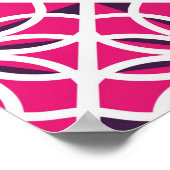 アラビア語の幾何学的オーナメントとのシームレスなテクスチャ。V ポスター (角)