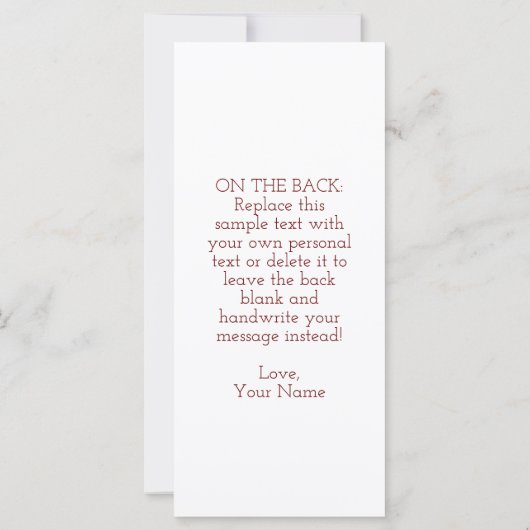 アラビア語の愛 (裏面)