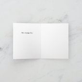 アラビア語の「愛」キュートなアラブの記念日 カード (内部)