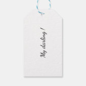 アラビア語のkhadija名， خديجة ギフトタグ (裏面)