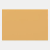 アラビア語イードムバラクキッズイエロースターパターン引用文 ラッピングペーパーシート (正面3)