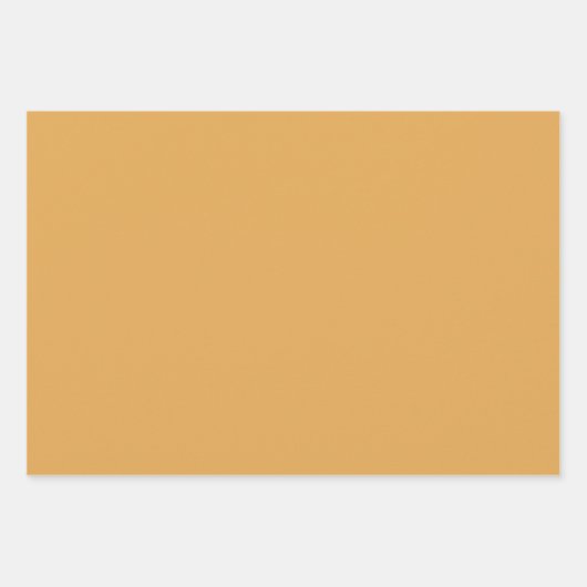 アラビア語イードムバラクキッズイエロースターパターン引用文 ラッピングペーパーシート (正面3)