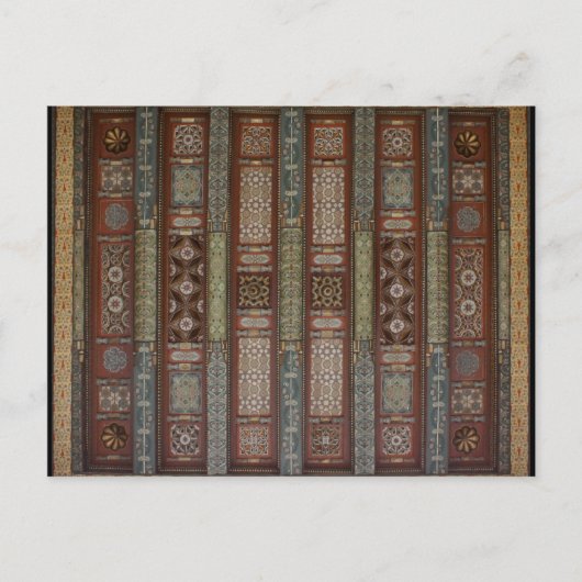 アラビア語オリエンタル天井 – はがき (正面)