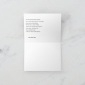 アラビア語ディワニ書道、三日月とランタン サンキューカード (内部)