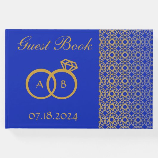 アラビア語デザインゲストブック ゲストブック (正面)