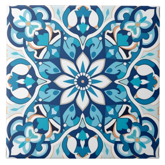 アラビア語デザインスタイルのテーマ タイル (正面)