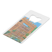 アラビア語ドア クレジットカード栓抜き (正面アングル)