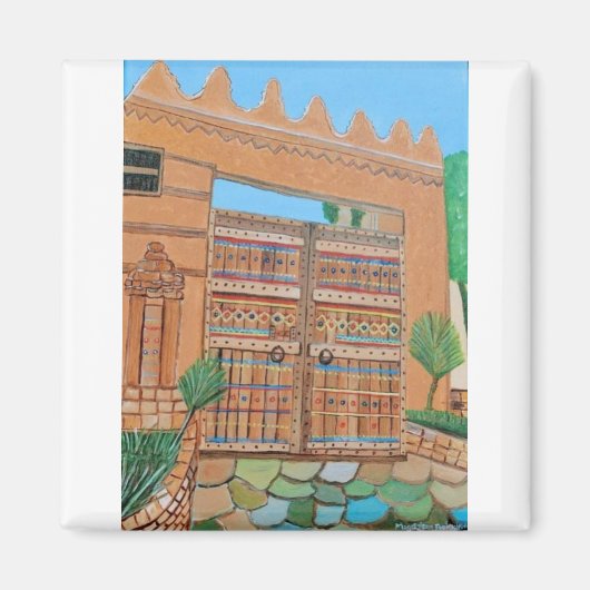 アラビア語ドア マグネット (正面)