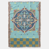 アラビア語パターン – 毛布 (正面縦)