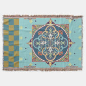 アラビア語パターン – 毛布 (正面)