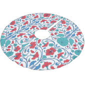 アラビア語フローラのシームレスなヴィンテージパターン ブラッシュドポリエステルツリースカート (アングル)