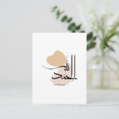 アラビア語モダン書簡法のAlhamdulillah, الحمد ポストカード (スタンド正面)