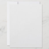 アラビア語モダン英語ミニマル主義イスラム 招待状 (裏面)