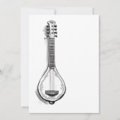 アラビア語ラブソングUmm Kulthum Alf Leila wa Leila 招待状 (裏面)